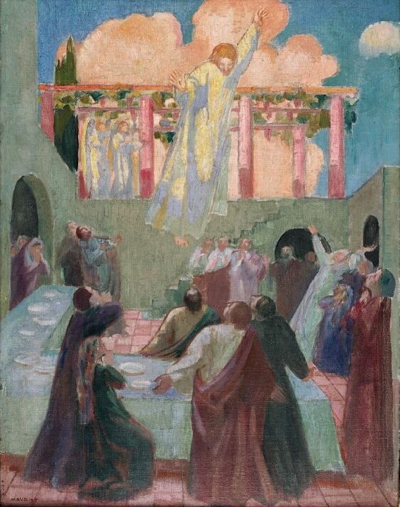Kristus som uppenbarar sig för apostlarna - Maurice Denis