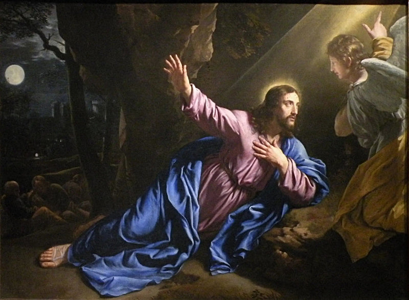 Kristus i Olivträdgården - Philippe de Champaigne