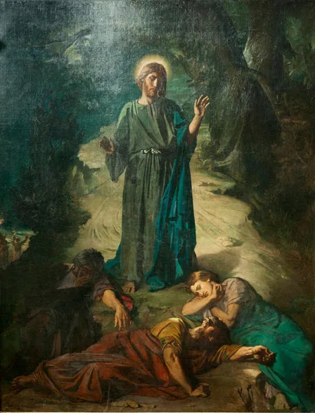 Kristus i Olivträdgården - Théodore Chassériau