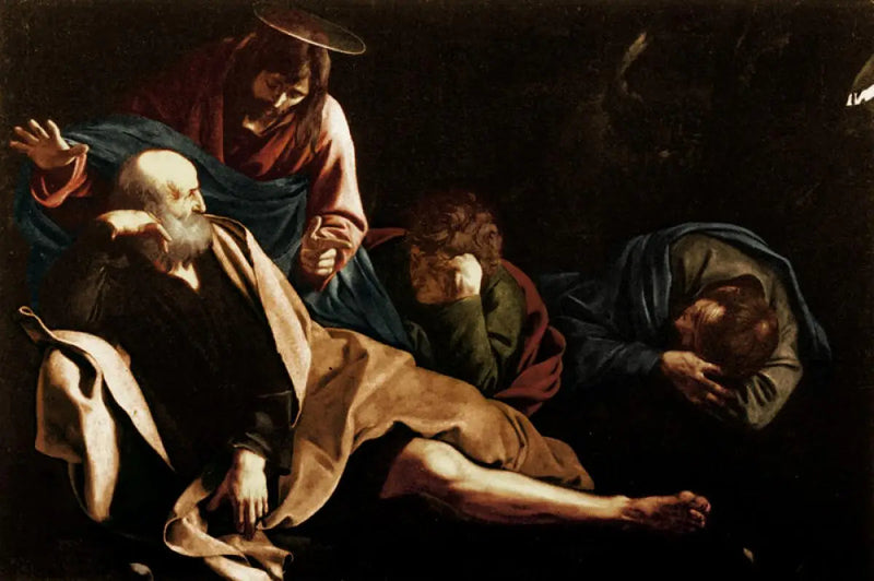 Kristus på Olivberget - Caravaggio