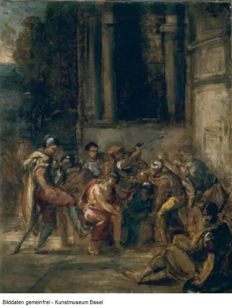 Kristus i praetoriet - Eugène Delacroix