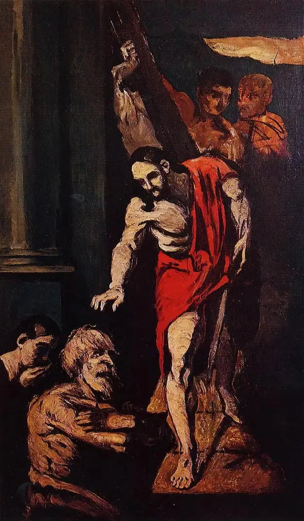 Kristus i limbo - Paul Cézanne