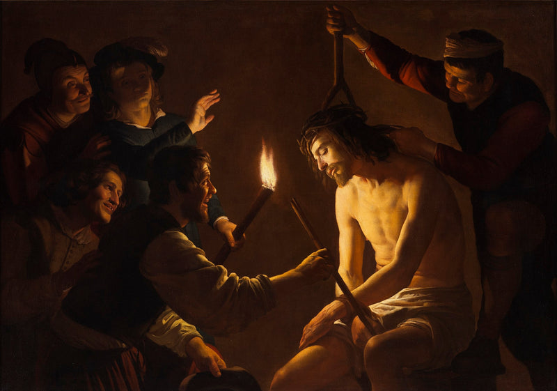 Kristus i förnedringen - Gerrit van Honthorst