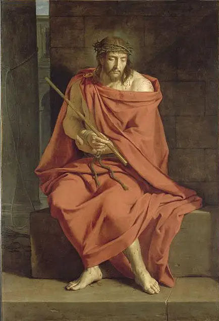 Kristus under förödmjukelserna - Philippe de Champaigne