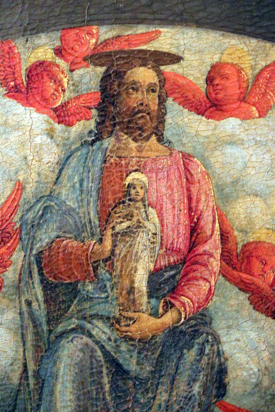 Kristus med jungfruns själ - Andrea Mantegna