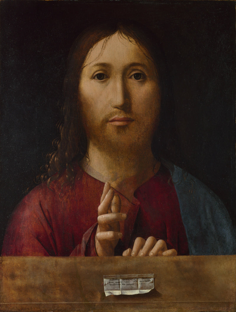 Välsignande Kristus - Antonello de Messina