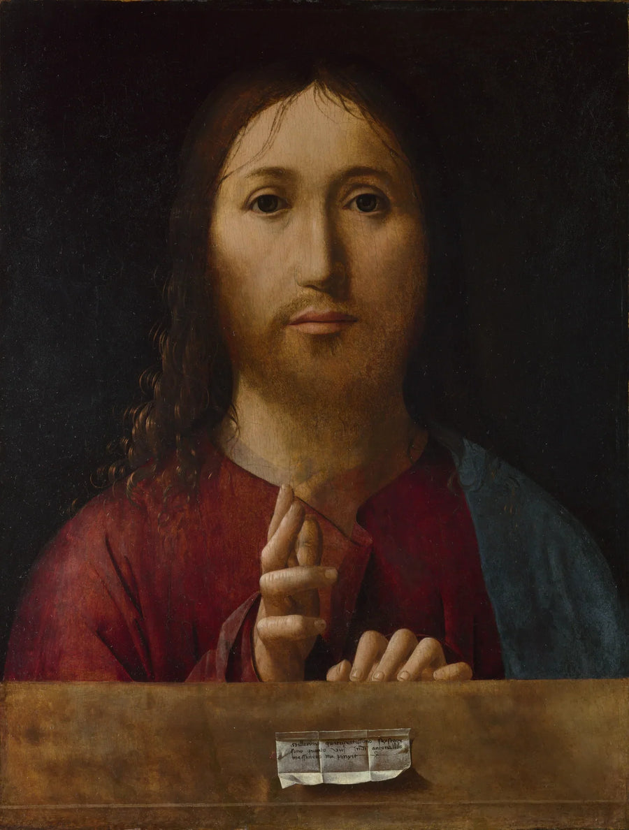 Välsignande Kristus - Antonello de Messina