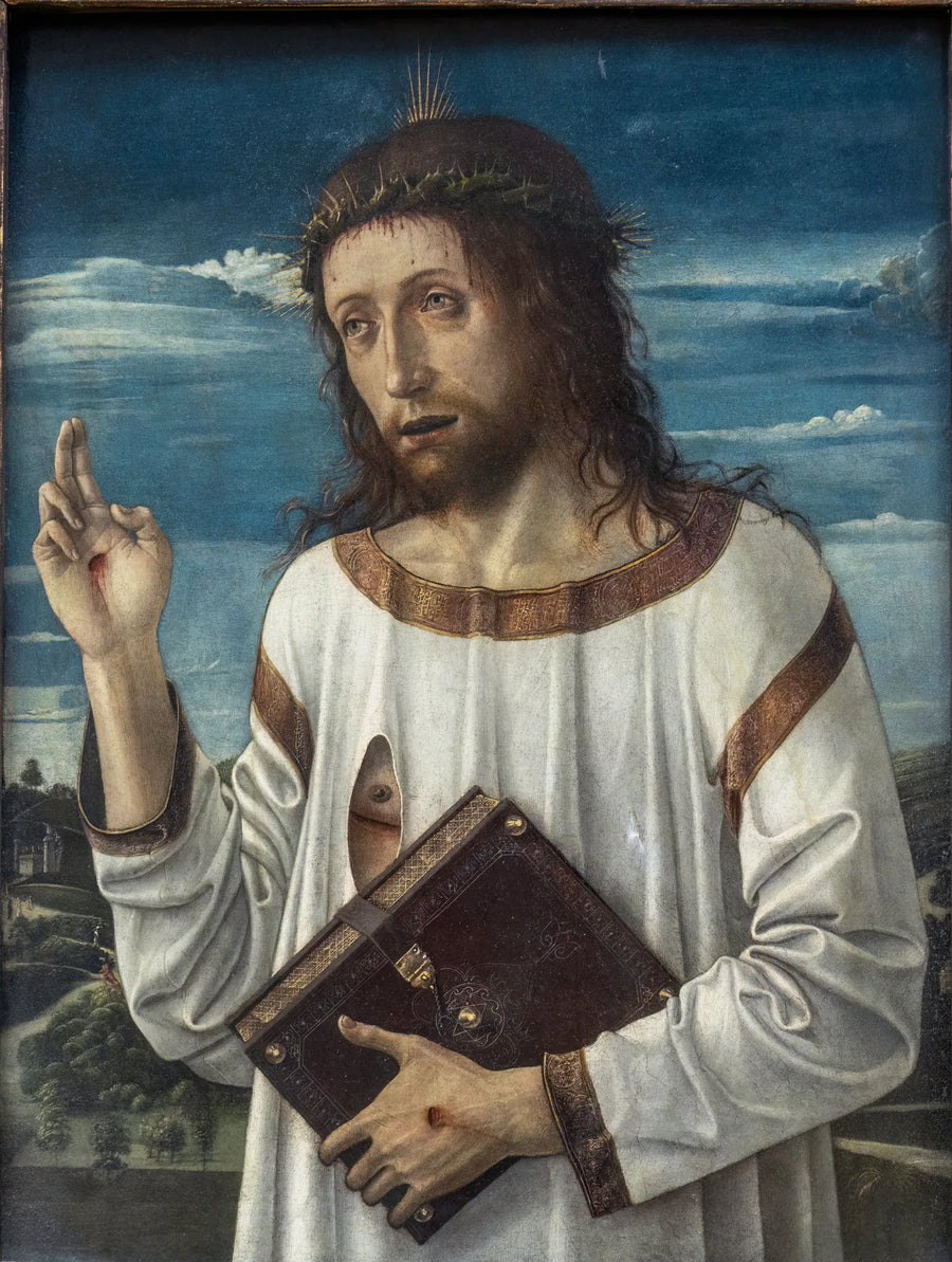 Välsignande Kristus - Giovanni Bellini