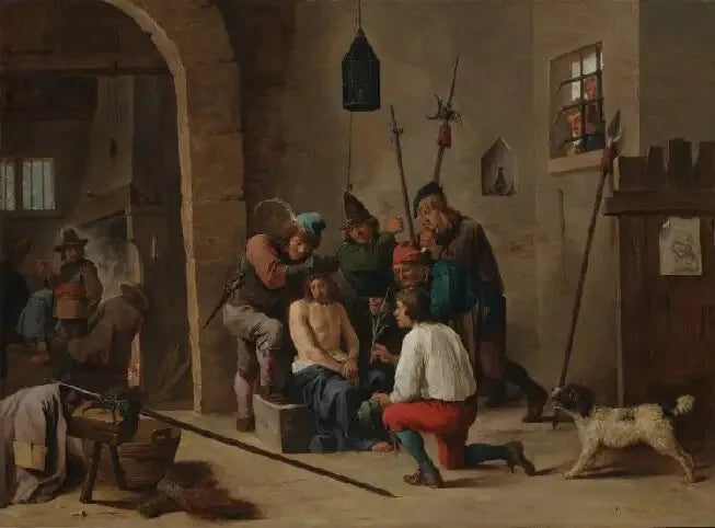 Kristus med törnekrona - David Teniers den yngre