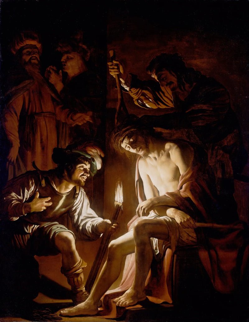 Kristus med törnekrona - Gerrit van Honthorst
