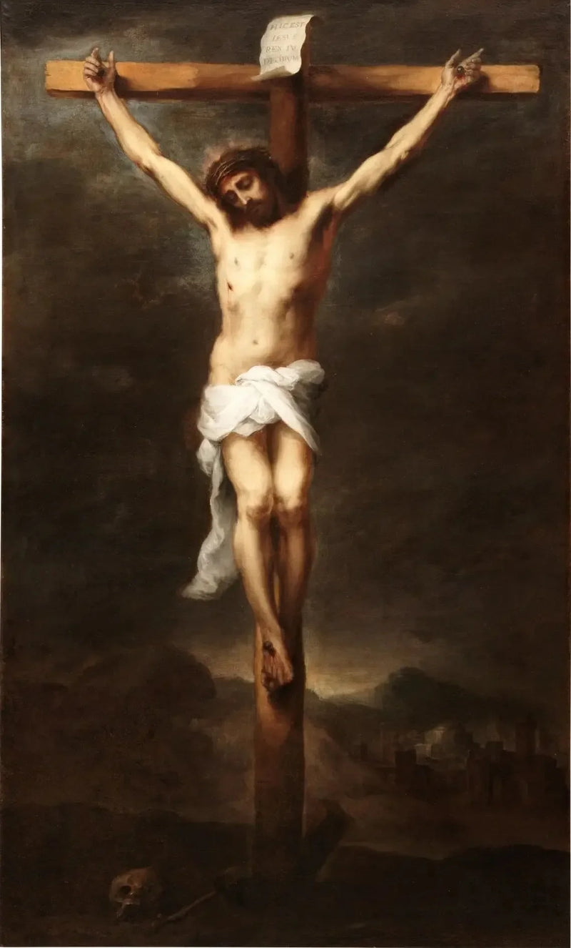 Den korsfäste Kristus - Bartolomé Esteban Murillo