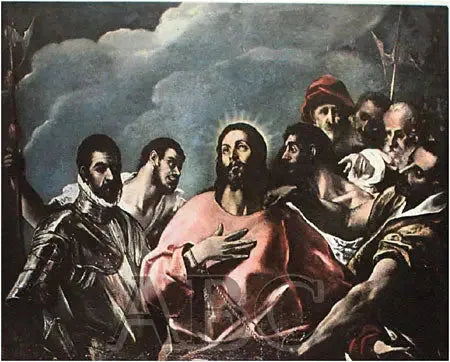 Kristus avklädd sina kläder - El Greco