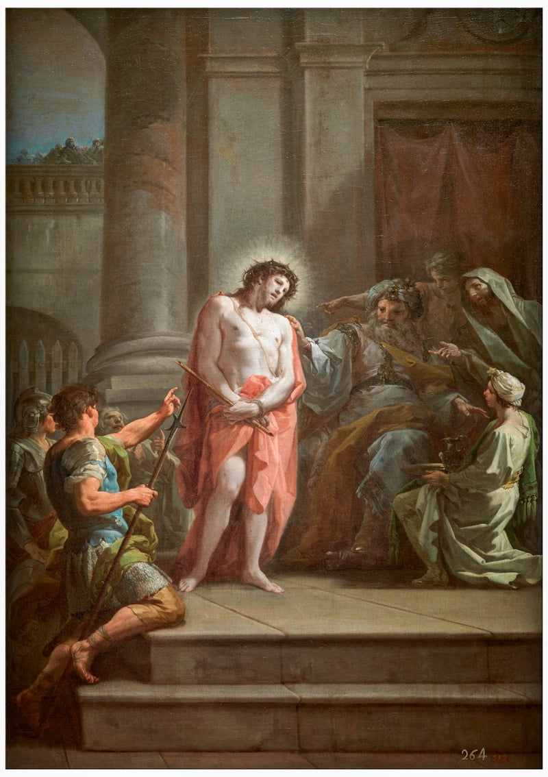 Le Christ devant Pilate - Corrado Giaquinto
kristus inför Pilatus - Corrado Giaquinto