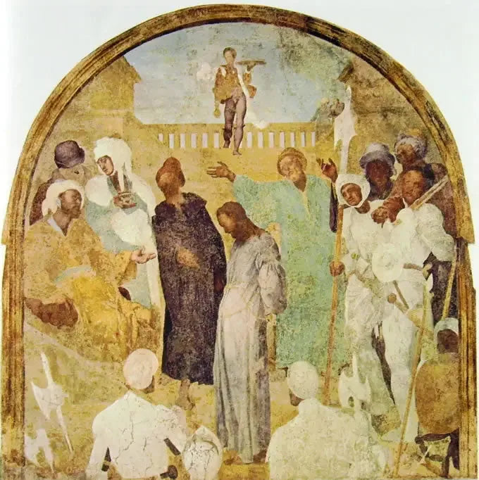 Kristus inför Pilatus - Pontormo