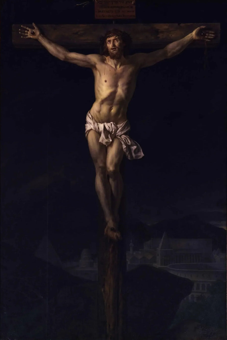 Kristus på korset - Jacques-Louis David
