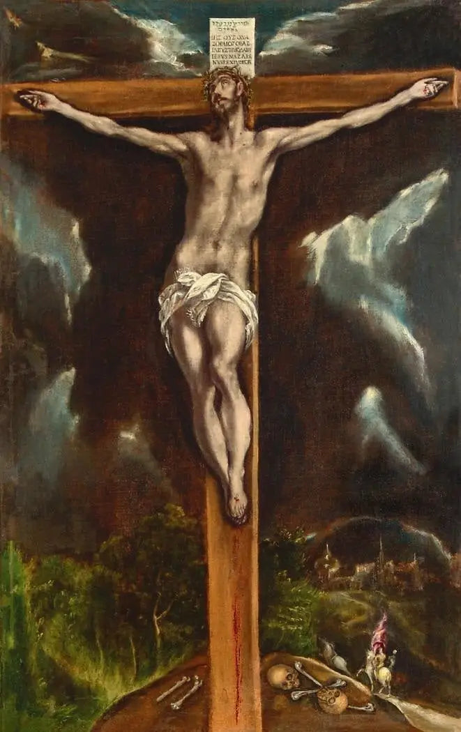 Le Christ en croix (Tolède) - El Greco - Alpha Reproduction