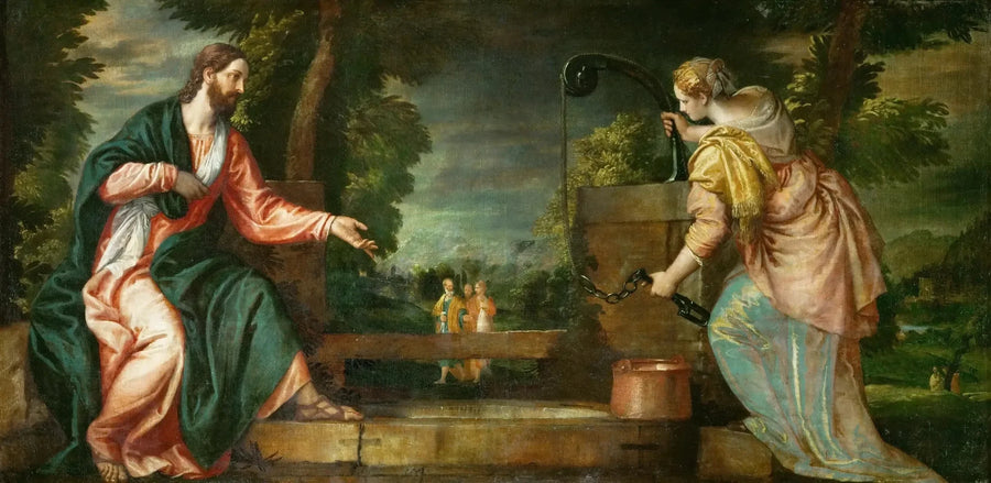 Kristus och den Samaritiska Kvinnan - Paul Véronèse
