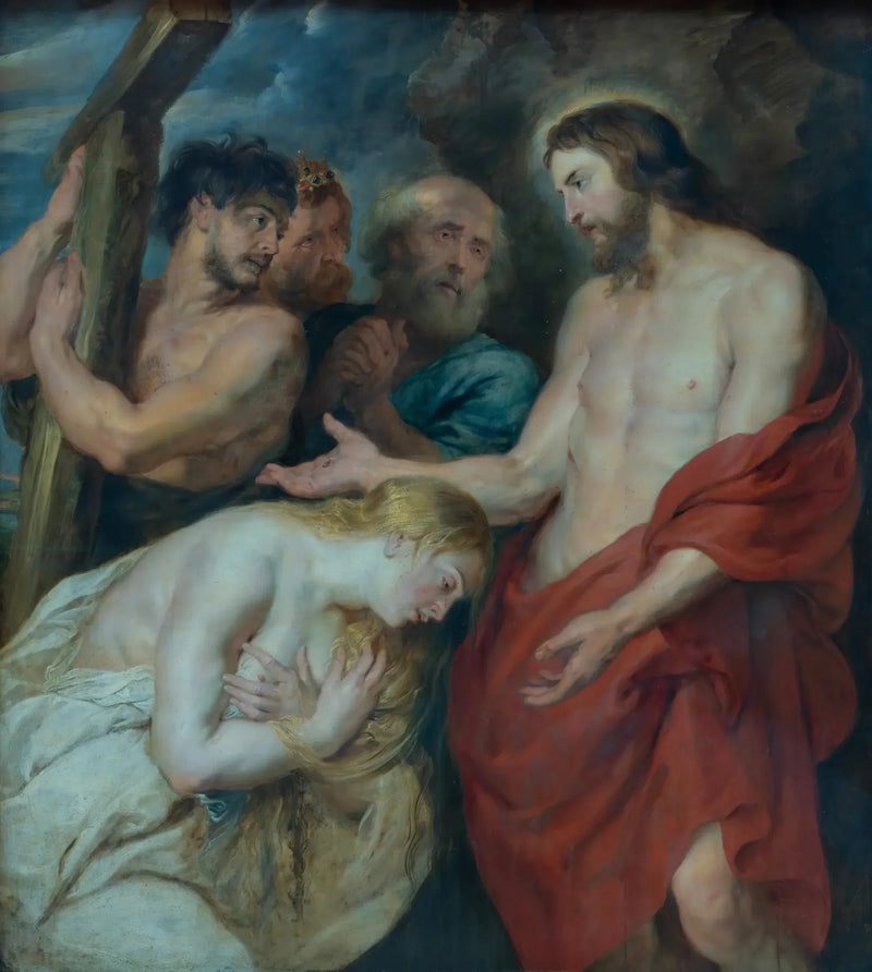 Kristus och de ångrade syndarna - Peter Paul Rubens