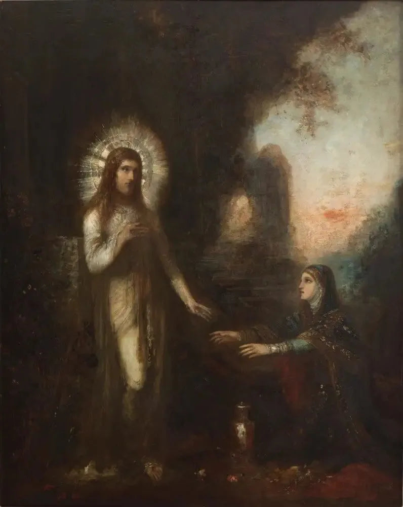 Kristus och Magdalena (Noli me Tangere) - Gustave Moreau