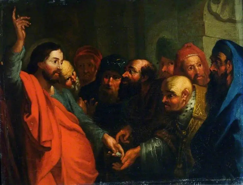 Kristus och skatteuppbörd - Peter Paul Rubens