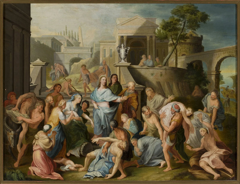 Kristus som helar de sjuka - Jean-Baptiste Jouvenet