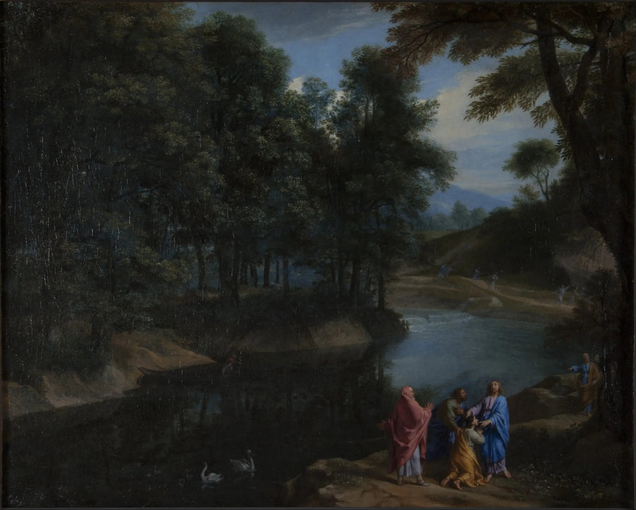 Kristus botar den dövstumme - Philippe de Champaigne