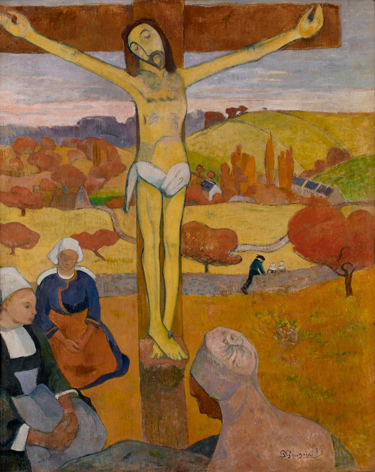 Den gula Kristus - Paul Gauguin