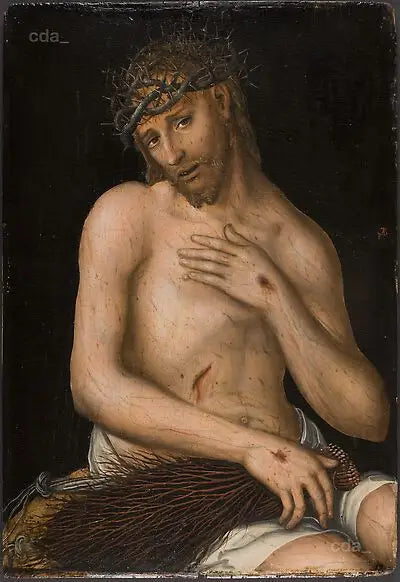Kristus, smärtans man - Lucas Cranach den äldre