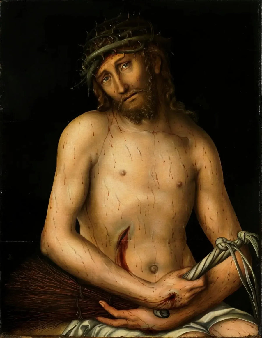 Kristus, smärtans man - Lucas Cranach den äldre