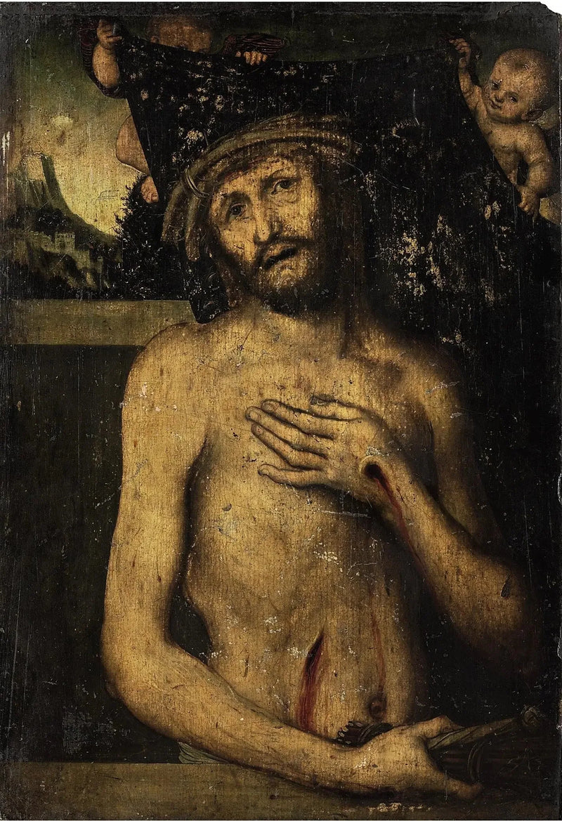 Kristus, lidandets man - Lucas Cranach den äldre