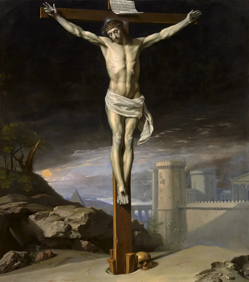 Den döde Kristus på korset - Philippe de Champaigne