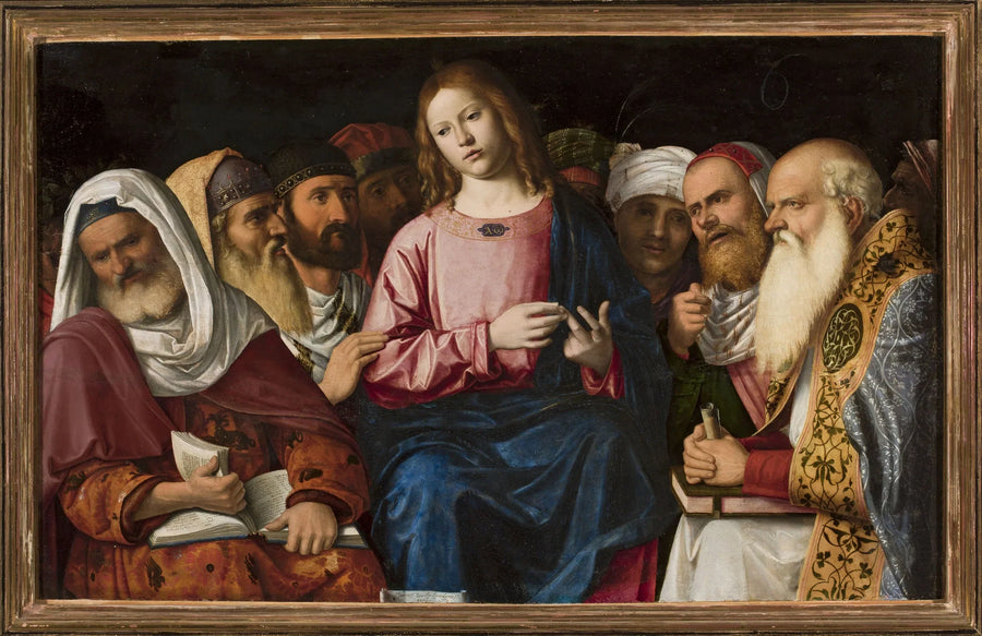Kristus bland läkarna - Cima da Conegliano