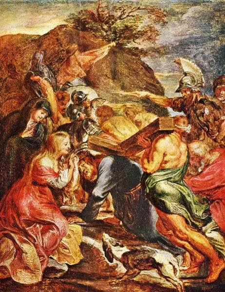 Kristus som bär korset - Peter Paul Rubens
