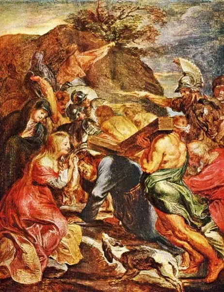Kristus som bär korset - Peter Paul Rubens