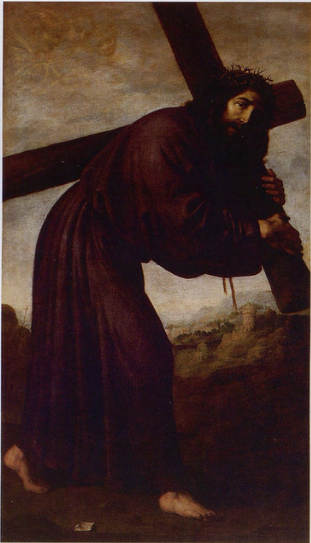 Kristus som bär sitt kors - Francisco de Zurbarán