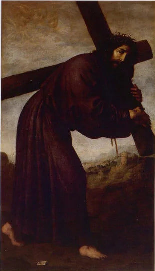 Kristus som bär sitt kors - Francisco de Zurbarán