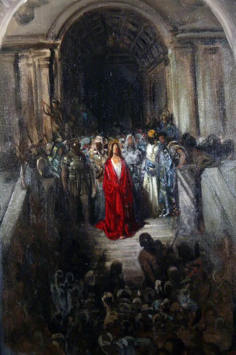 Kristus lämnar rättssalen - Gustave Doré