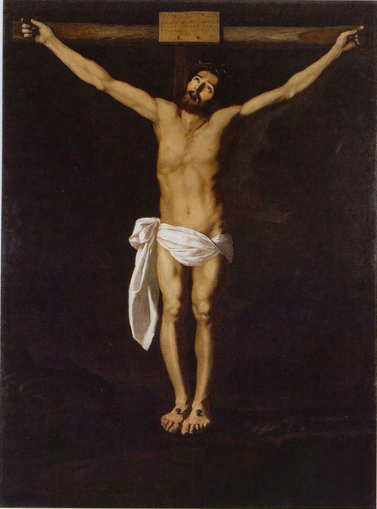 Kristus på korset - Francisco de Zurbarán