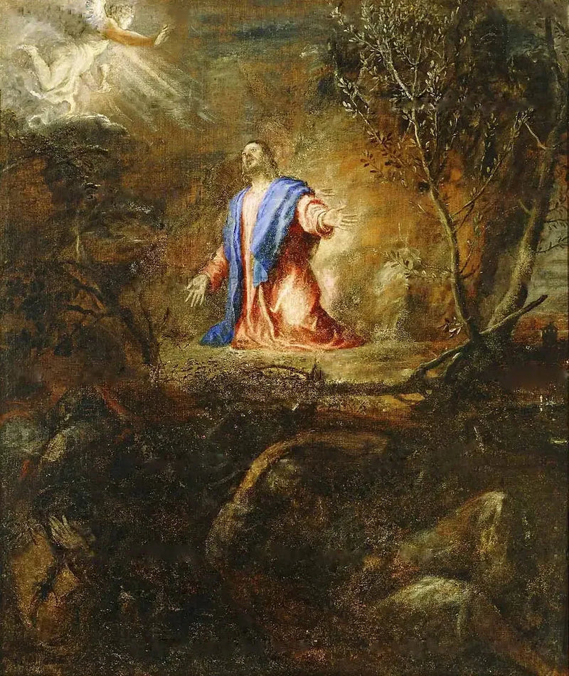Kristus på Olivberget - Titian