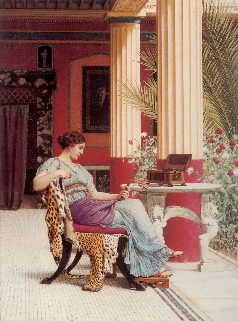 Smyckeskrinet - John William Godward