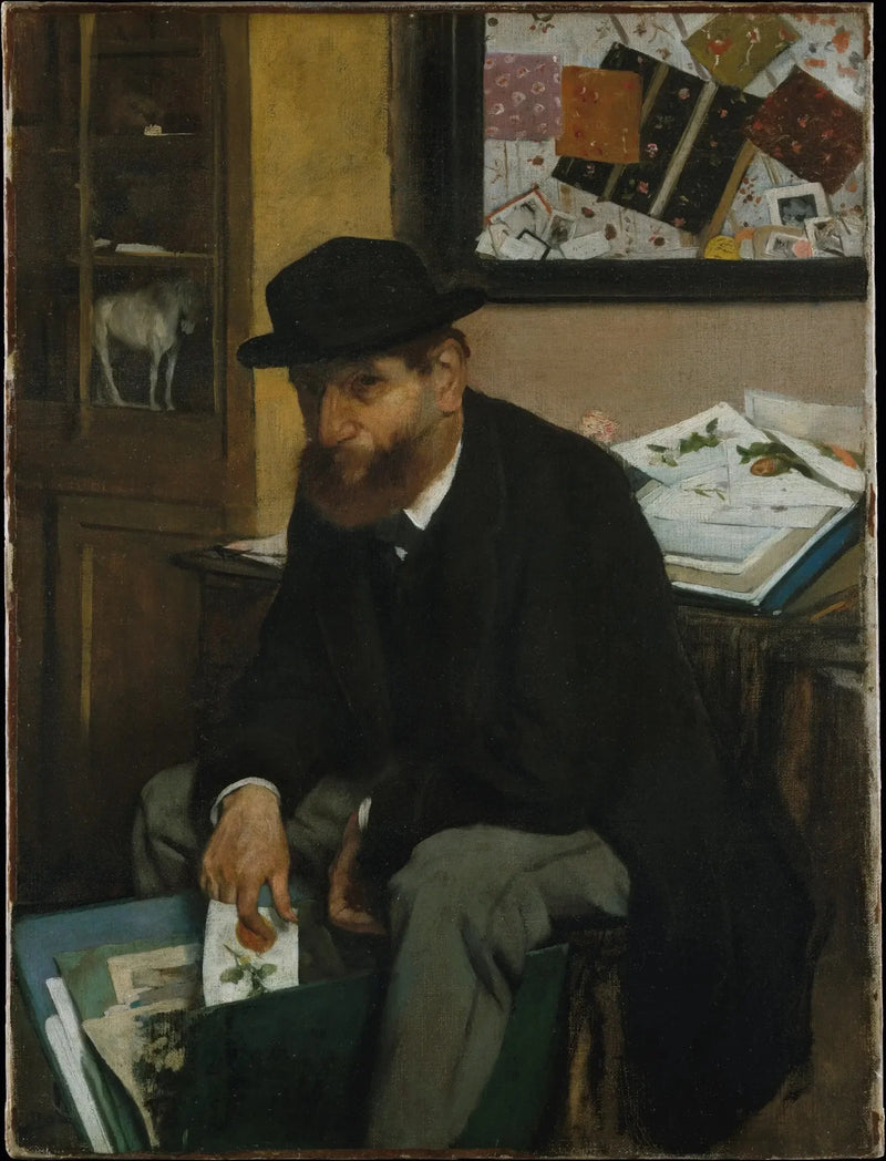 Samlaren av tryck - Edgar Degas
