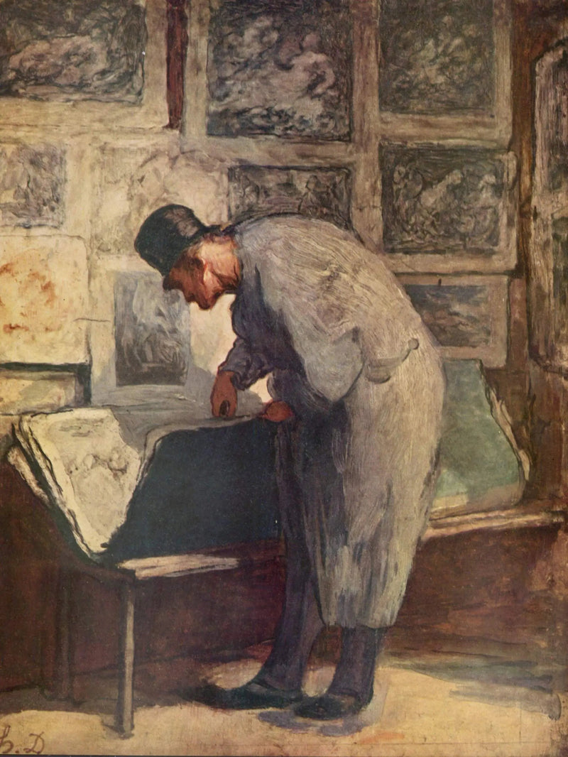 Samlaren av litografier - Honoré Daumier