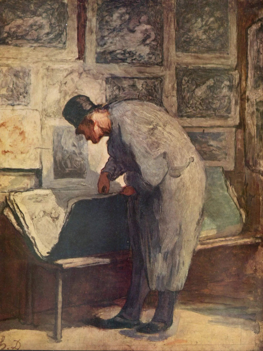 Samlaren av litografier - Honoré Daumier