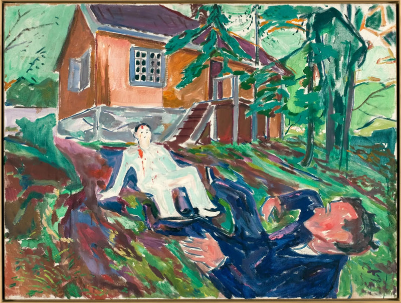 Striden - Edvard Munch