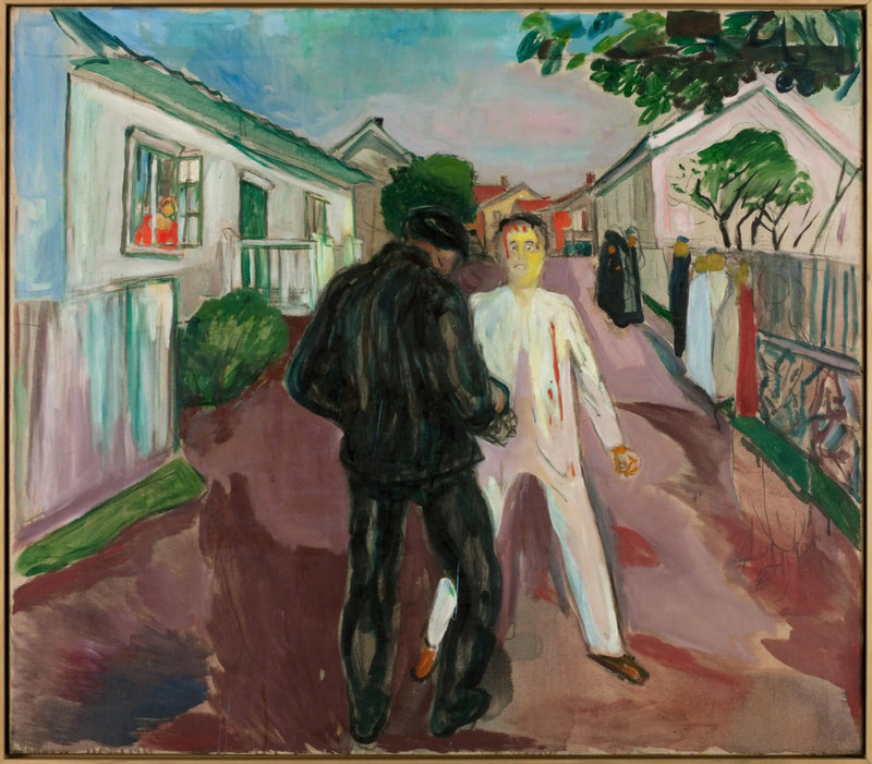 Striden - Edvard Munch
