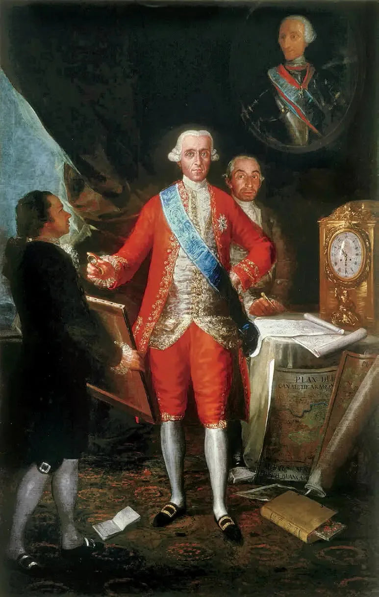 Greven av Floridablanca och Goya - Francisco de Goya