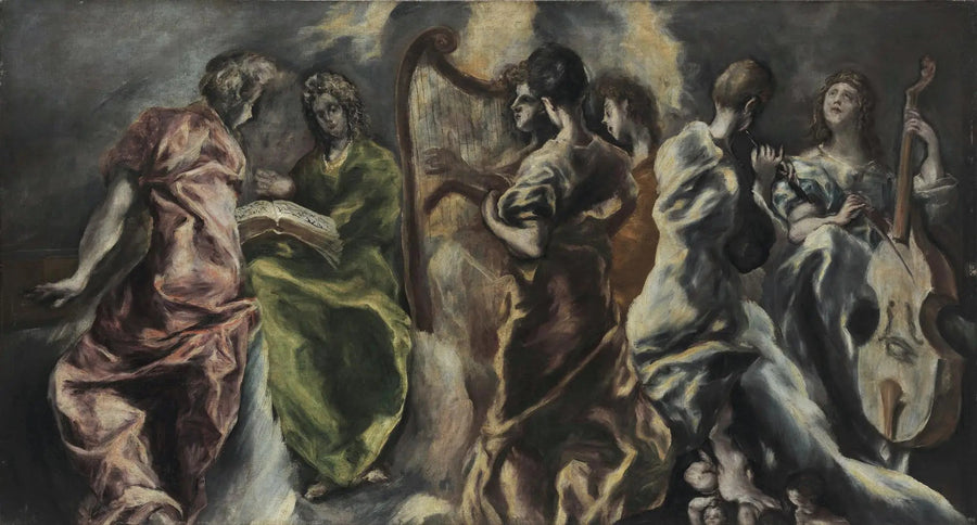 Änglarnas konsert - El Greco