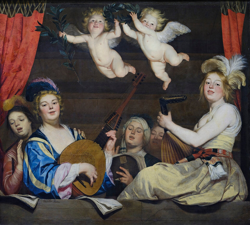 Konserten - Gerrit van Honthorst
