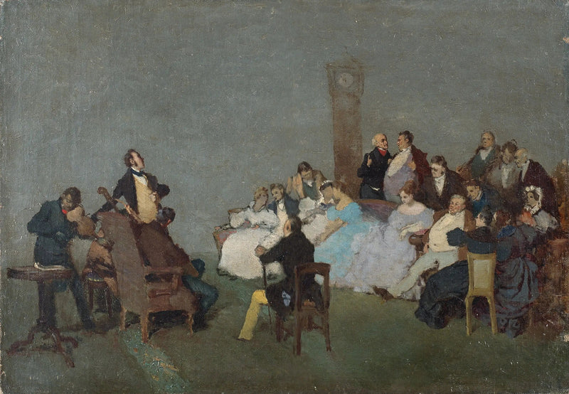 Konserten - Jean-Baptiste Camille Corot