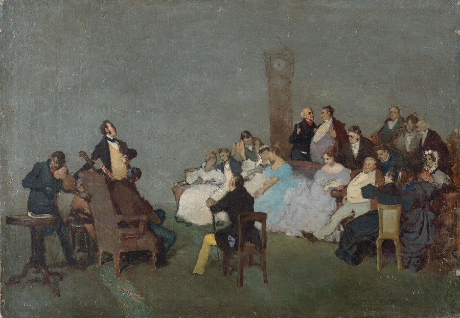 Konserten - Jean-Baptiste Camille Corot